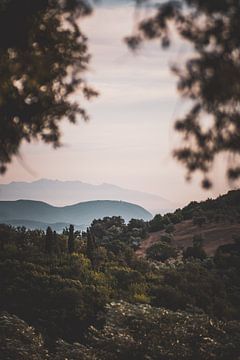 Landschap Toscane Italië van S van Wezep