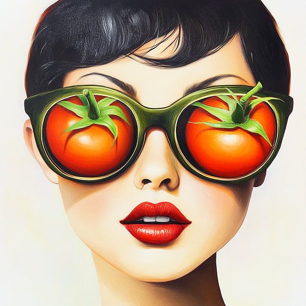 Verres à tomates par Linda van Hagen