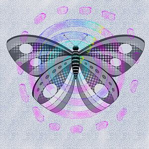 Le papillon du futur sur Felicia Lyin