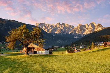 Dans la vallée de Gosau en Autriche