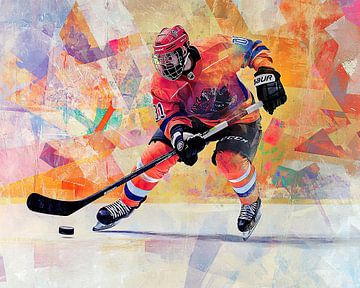 Hockey speler van OMG Art