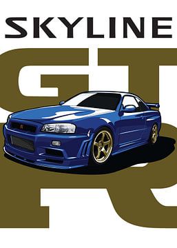 Nissan Skyline by zaka artya