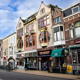 Oude Ebbingestraat van Groningen Stad