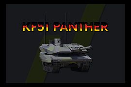 KF51 Panther Low Poly Art Grey Green Gift by Maldure -