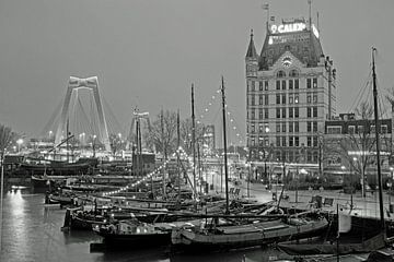 Witte huis aan de oude haven van Remco Swiers