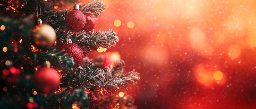 Kerst glamour van Poster Art Shop