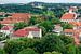 Vilnius - Blick vom Burgberg nach Süden von Gisela Scheffbuch