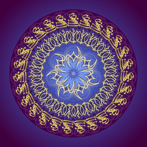 Kristal Mandala-Mystieke Helende Geest-MYRIEL