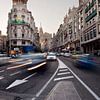 Madrid, Gran Via by Jan Sluijter