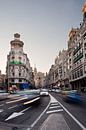 Madrid, Gran Via van Jan Sluijter thumbnail