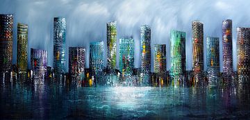 Skyline von Gena Theheartofart