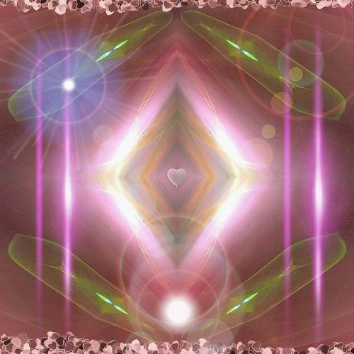 Hart expansie portaal  (ook in serie: zuilen - 2 luik)