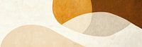 Bruin Beige | Geometrische Kleurvlakken van Modern Collection thumbnail