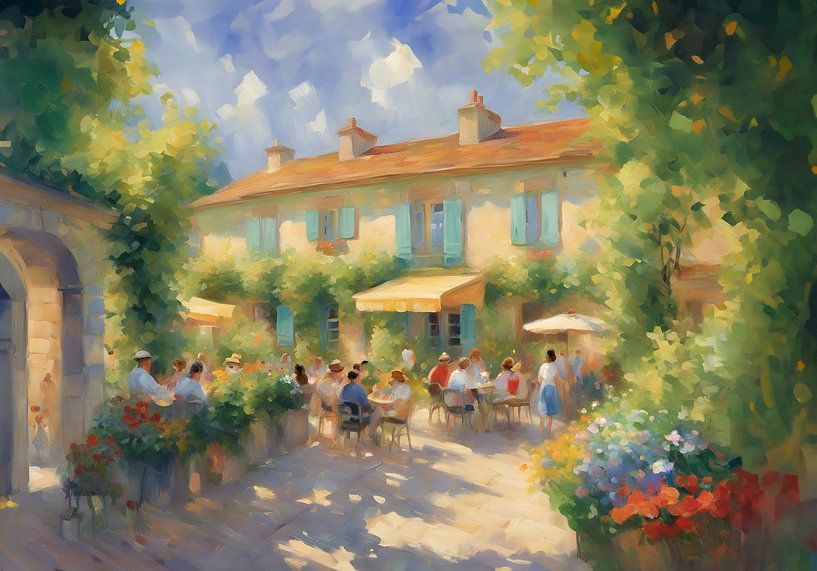 Summer in France by Kees van den Burg