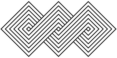 Crossing | L=1:3 | V=17 | N=07 | Gap=3-3-3 von Gerhard Haberern
