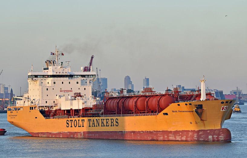 The tanker Stolt Perseverance by Piet Kooistra