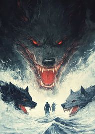 Ragnarök’s Tide: The Wolves of the End by marukin