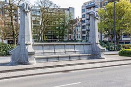 Bench in Ostend by didier de borle