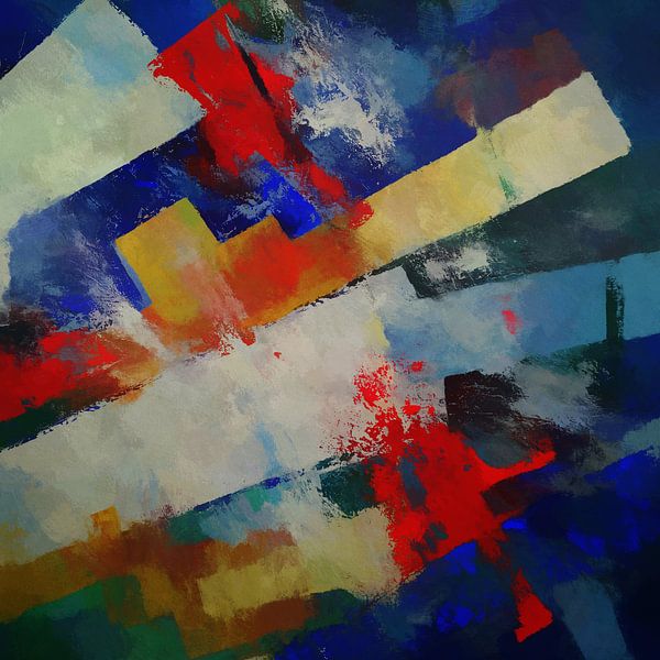 Rustic geometric 6 by Angel Estevez