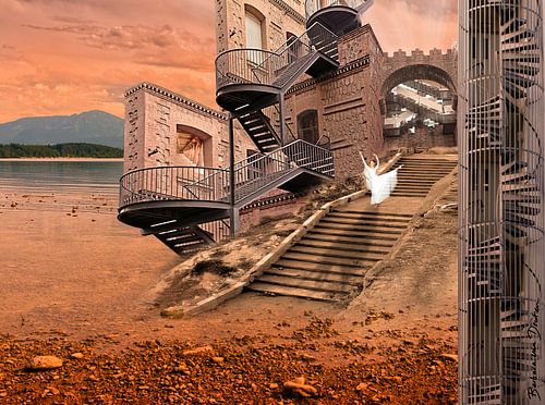 Tanzen auf der Treppe