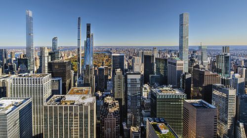 New York uitzicht vanaf Rockefeller Centre van Kurt Krause
