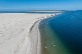 Razende Bol - Noorderhaaks uit de lucht van Keesnan Dogger Fotografie