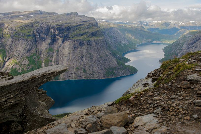 Norway, Trolltunga - Norwegain Nature Trolls tongue von Lars Scheve
