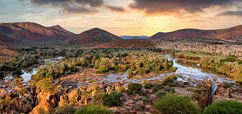 Epupa Falls, Kunene Rivier Namibië