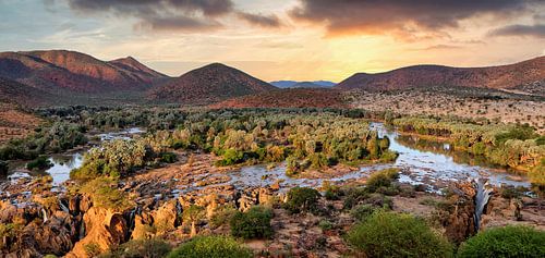 Epupa Falls, Kunene Fluss Namibia von WiWo