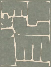 Organic Sage Shapes by Cannavaro