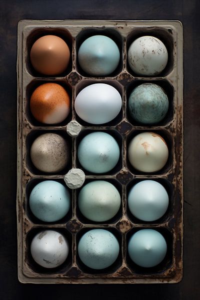 Esthetisch stilleven van fernlichtsicht