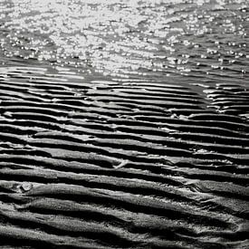 Het strand van Castricum aan Zee, Noord-Holland. van Manon Visser