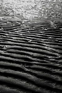 Het strand van Castricum aan Zee, Noord-Holland. van Manon Visser