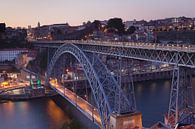 Ponte Dom Luis I, UNESCO werelderfgoed, Porto, Portugal van Markus Lange thumbnail