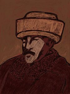 Homme avec chapeau