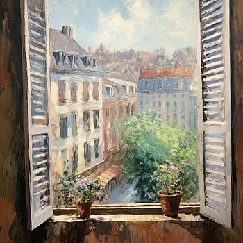 Stadt Fenster Blick | Fenster Laune