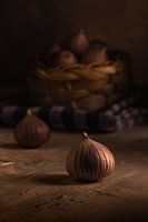 Still life of garlic