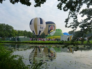 Ballonfiesta in Barneveld of the netherlands