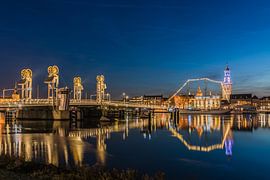 Stadtbrücke Kampen von Jeroen de Jongh Fotografie