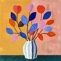 Vase Matisse inspired Stillleben
