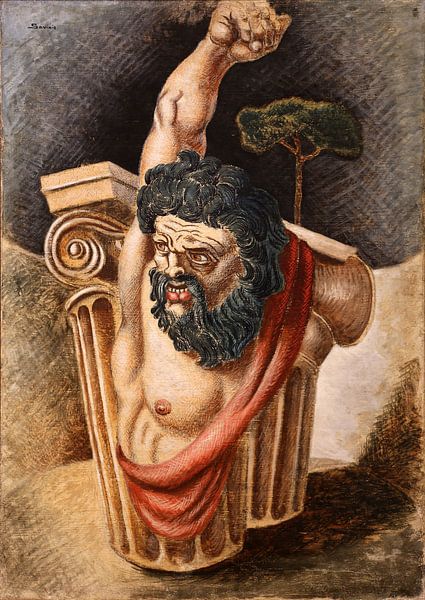 Alberto Savinio, the orator, 1932 by Atelier Liesjes