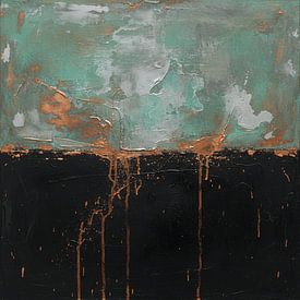 Abstrakte Industriemalerei: Mischtechniken für Texturen von Studio Pieternel