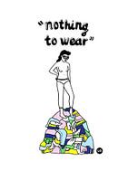 'Noting to wear' girl 