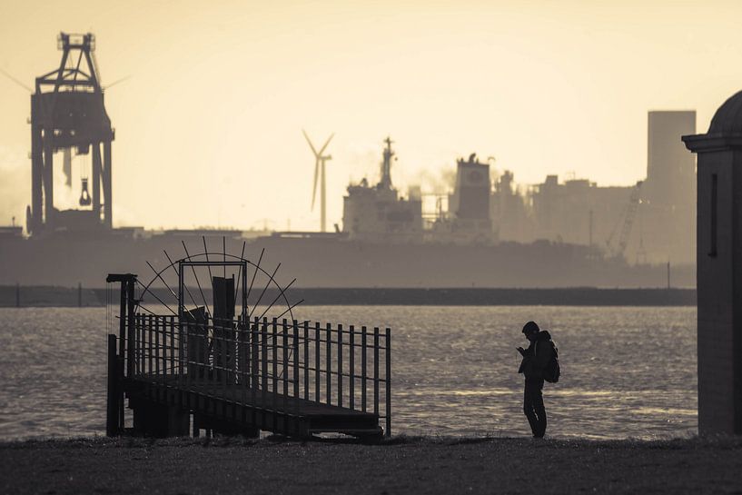 Industry vs Cellphone par Jaap van der Toorn
