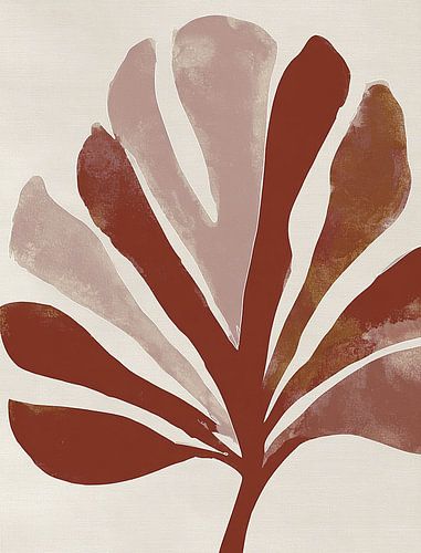 De rust van een herfstig silhouet