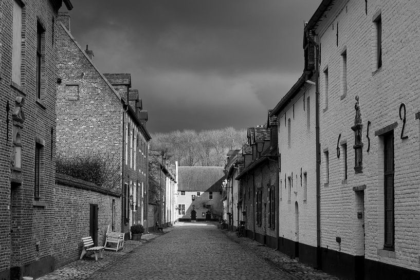 Diest Beginenhof, Historische Gebäude Mono von Imladris Images