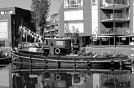 Vianen Utrecht National Tugboat Days Noir et blanc sur Hendrik-Jan Kornelis Aperçu