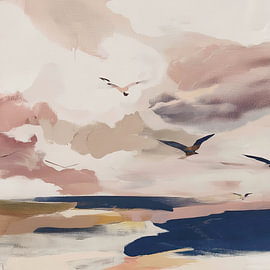 Des oiseaux à l'horizon sur M.A.Z.U.N.