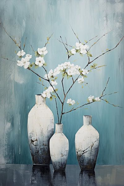 Still life ceramics by Bert Nijholt
