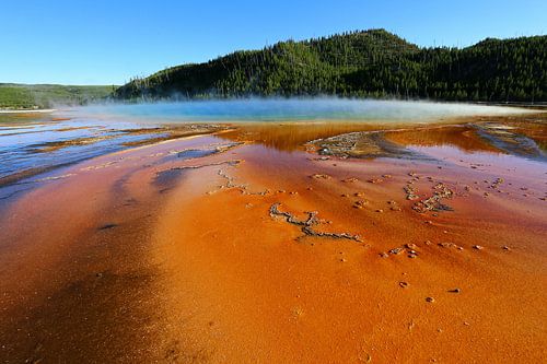 Grand Prismatic Spring in Yellowstone